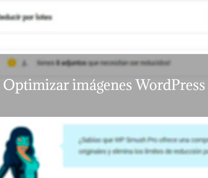 Optimizar imágenes en WordPress