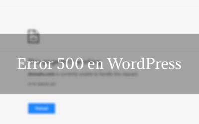 WordPress error 500