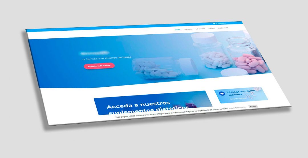 Diseño web para farmacias