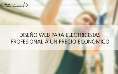 Diseño web para electricistas